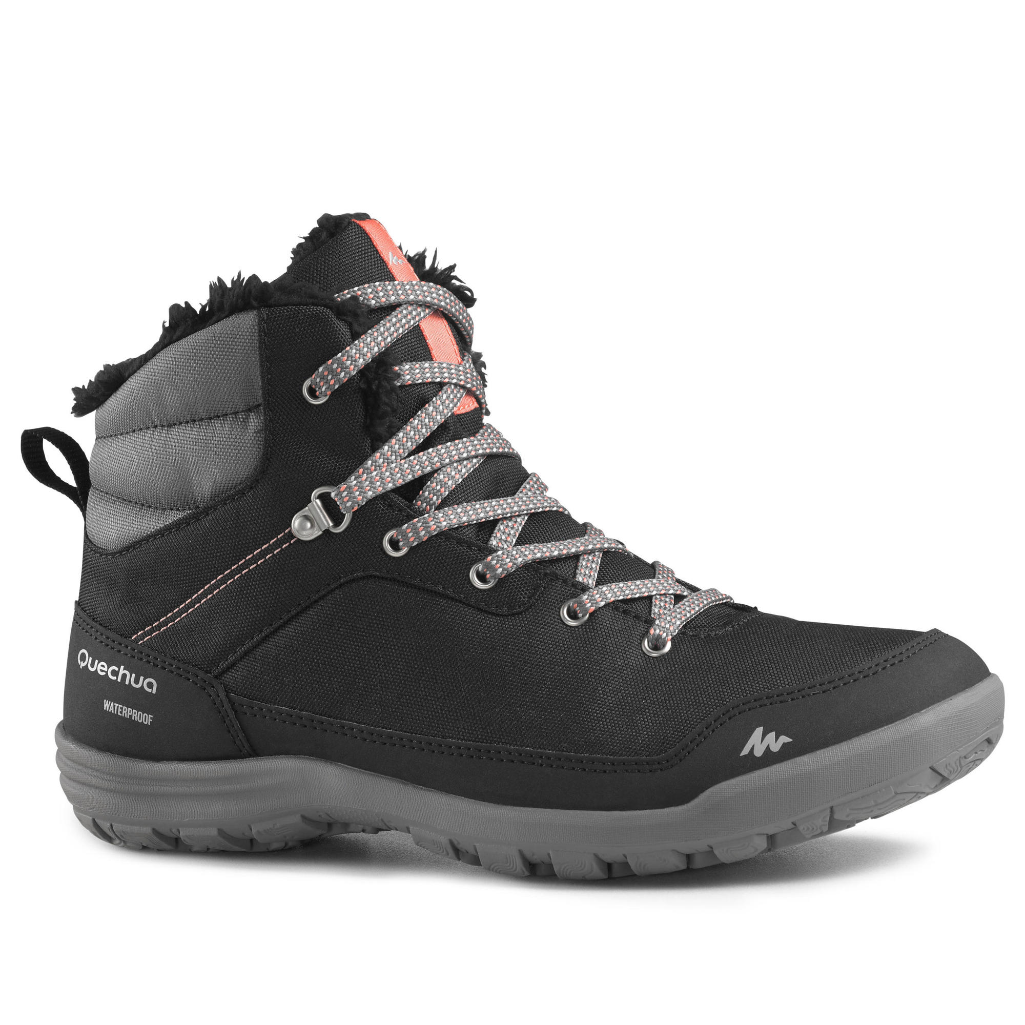 Quechua Women's SH100 MID Warm and Waterproof Hiking Boots - Image 14