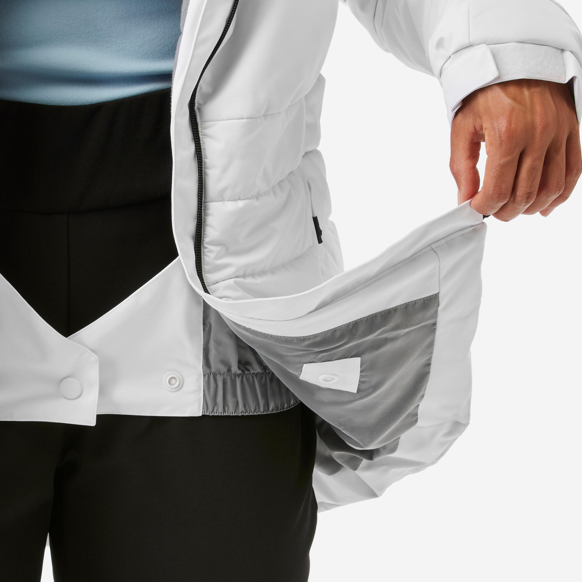 Wedze Women's 100 Mid-Length Warm Ski Jacket - Image 6