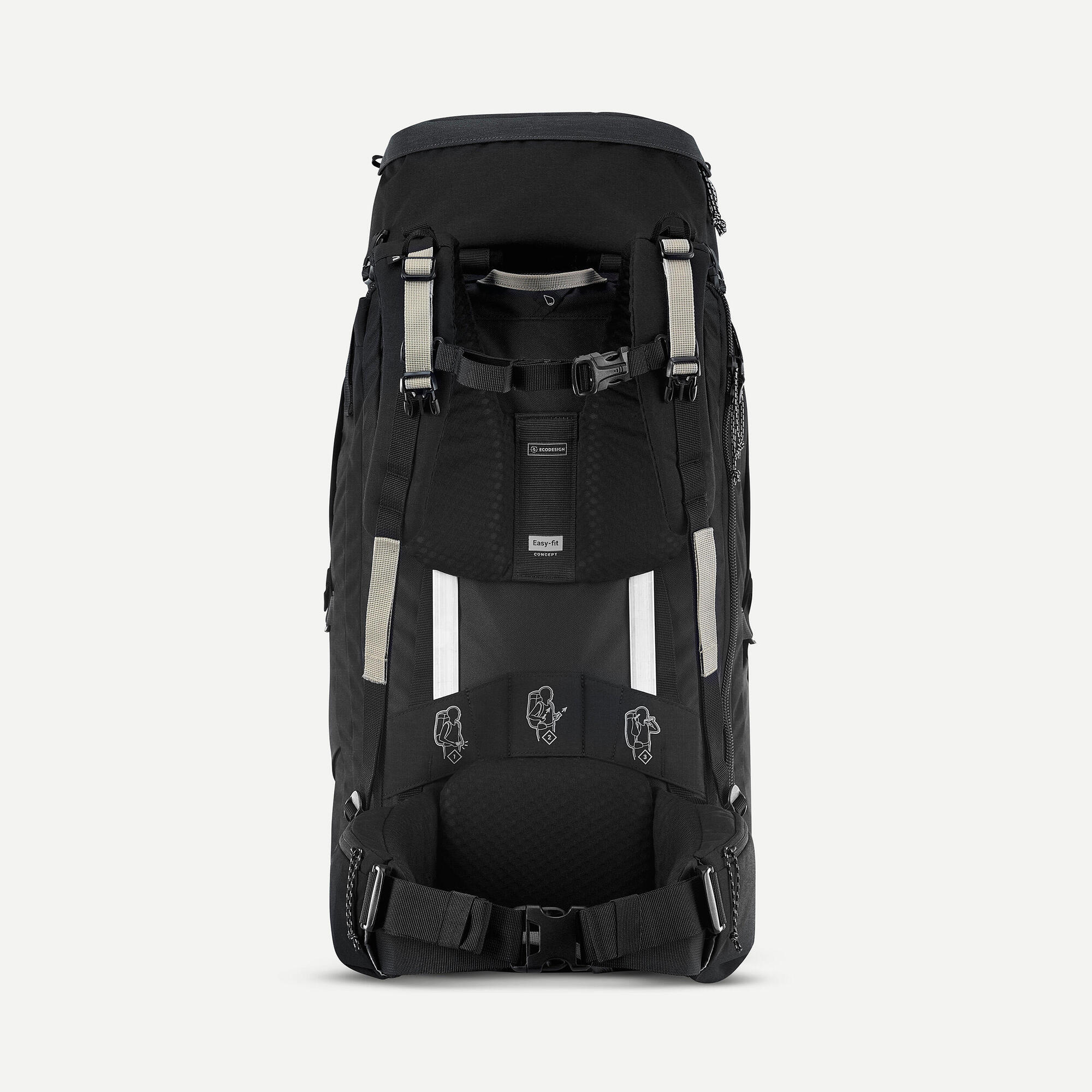 Forclaz Men's Travel 900 50+6 L Backpacking Pack - Image 6