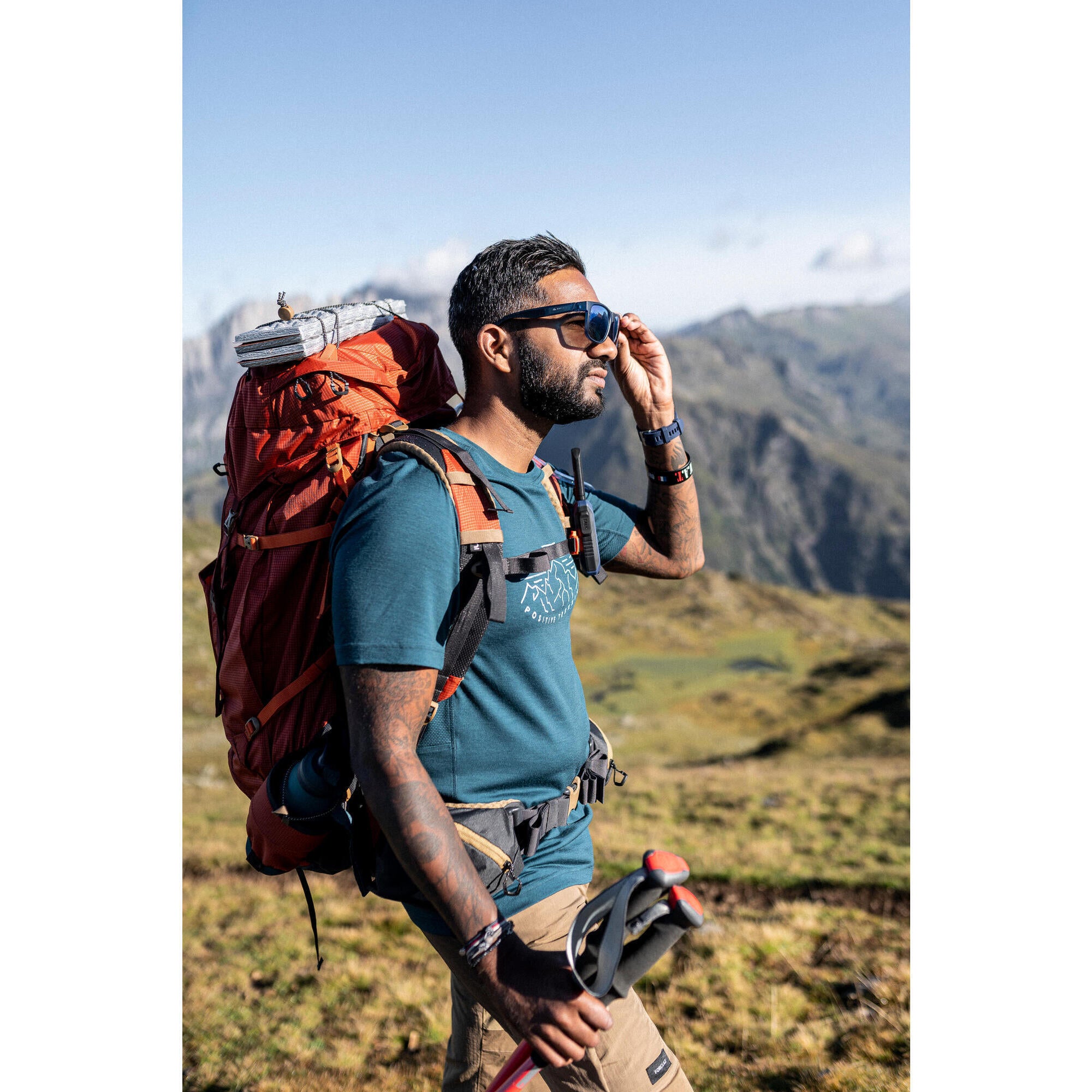 Simond Men's MT500 Air 60 + 10 L Backpacking Pack - Image 14