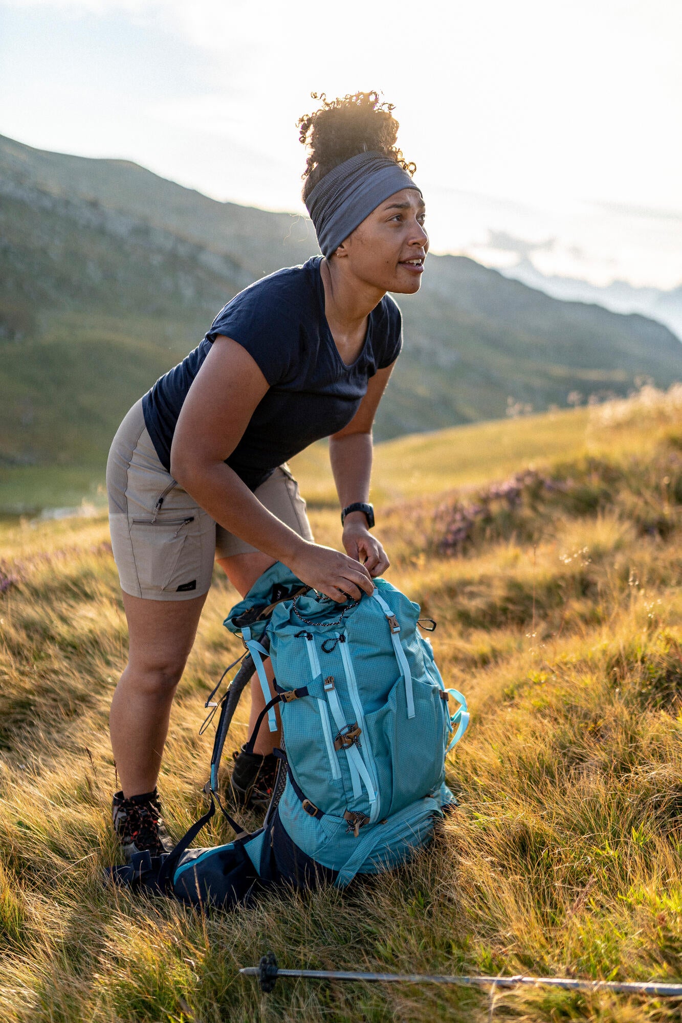 Simond Women's MT500 Air 45+10 L Backpacking Pack - Image 10