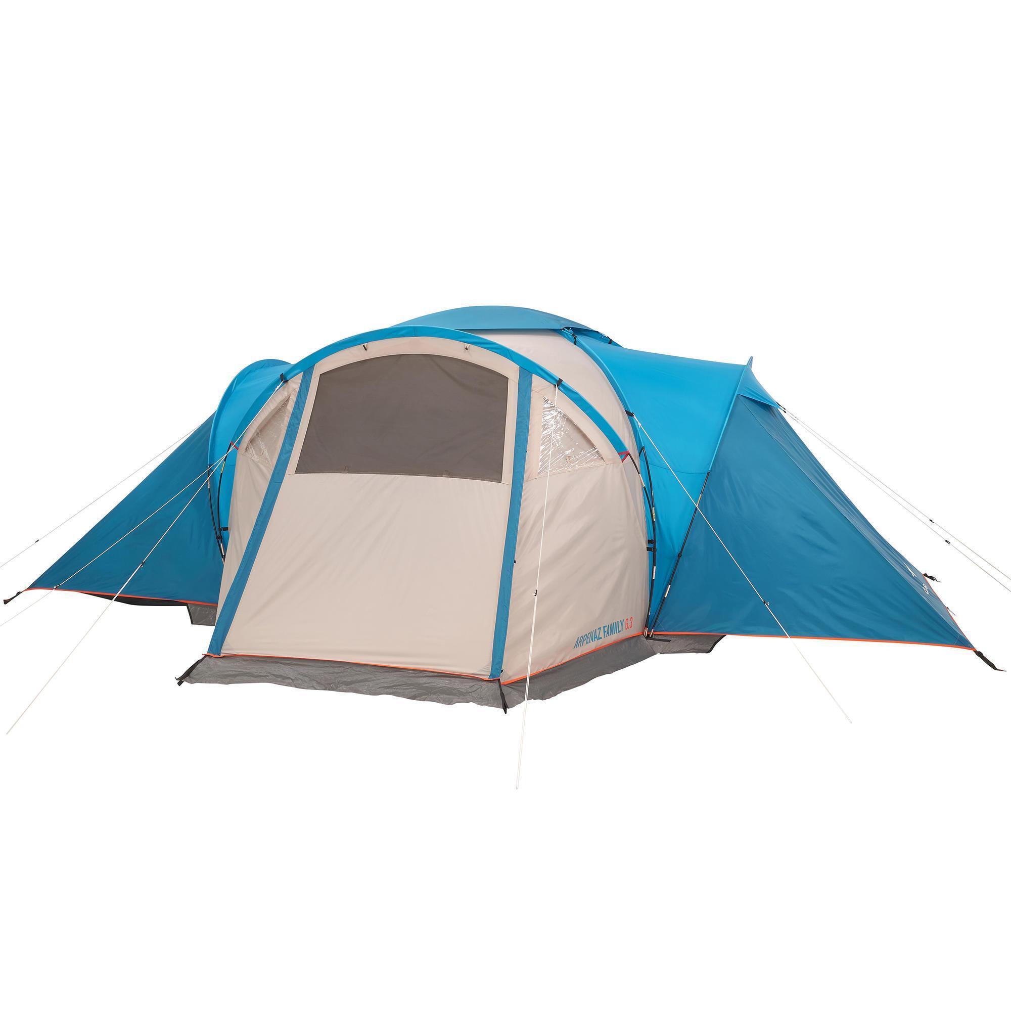 Quechua Arpenaz Family Camping Tent 6 Person 3 Room *Factory Seconds* - Image 15