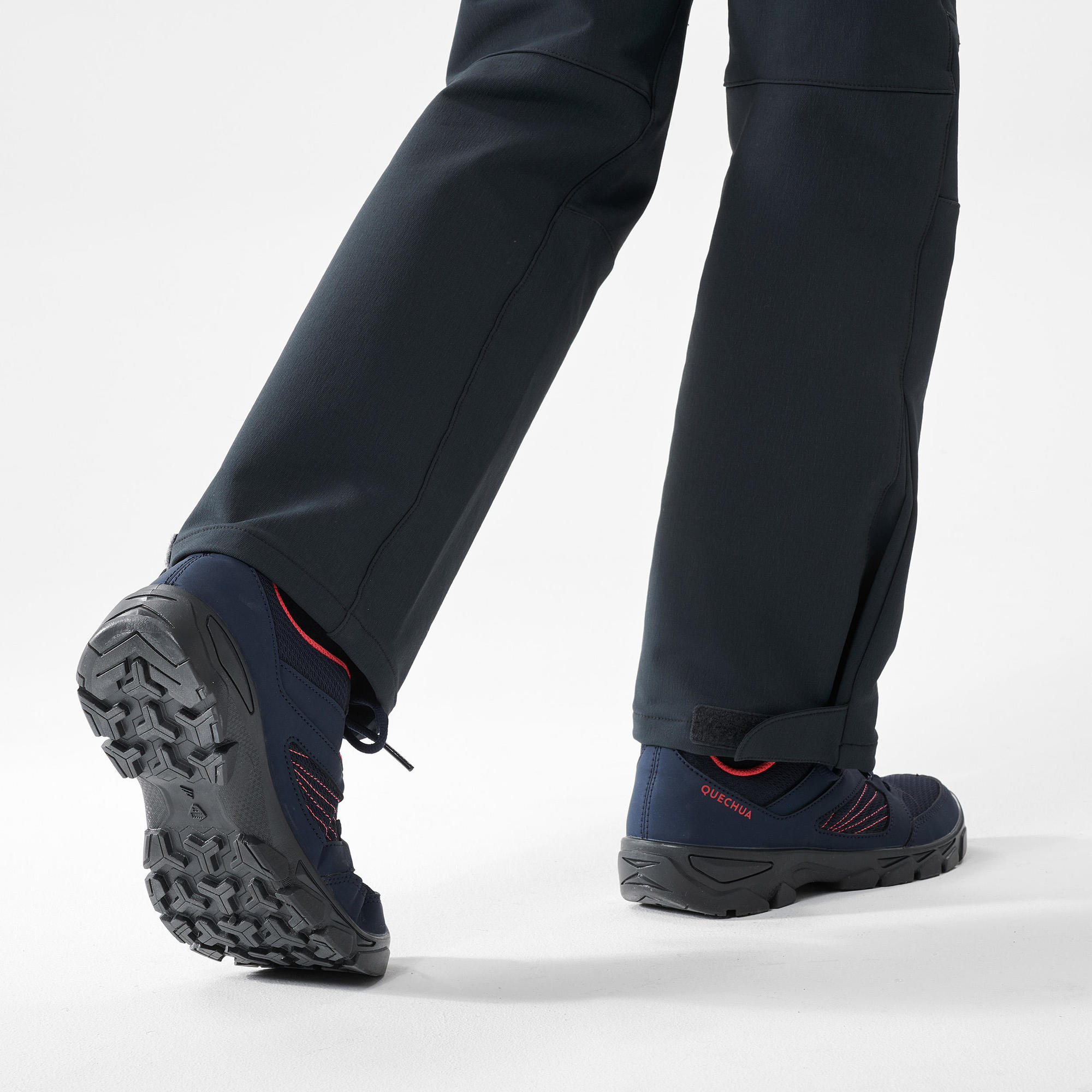 Quechua Kids' NH100 Lace-Up Hiking Shoes - Image 4