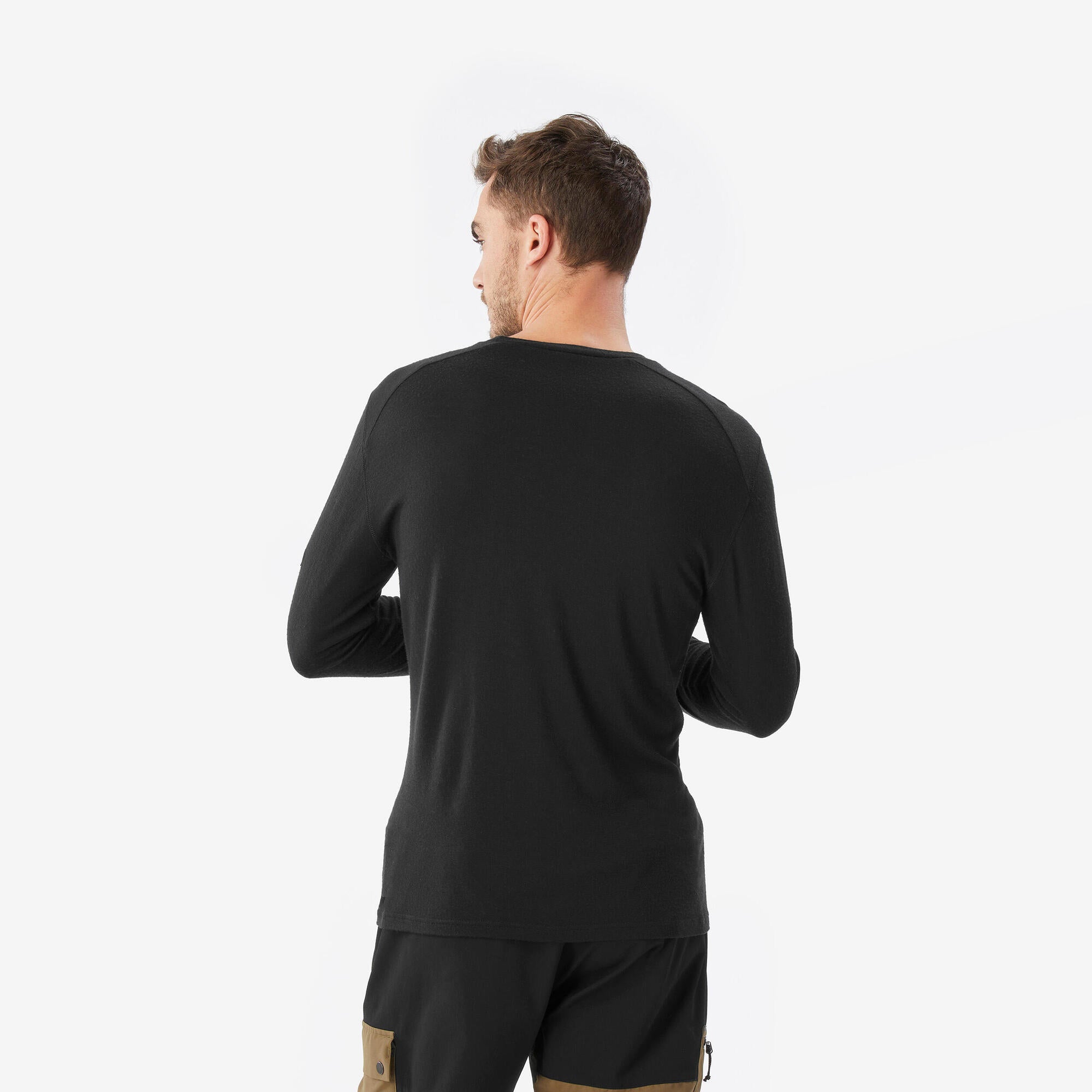 Simond Men's MT500 Long-sleeve 100% Merino Wool T-shirt - Image 5