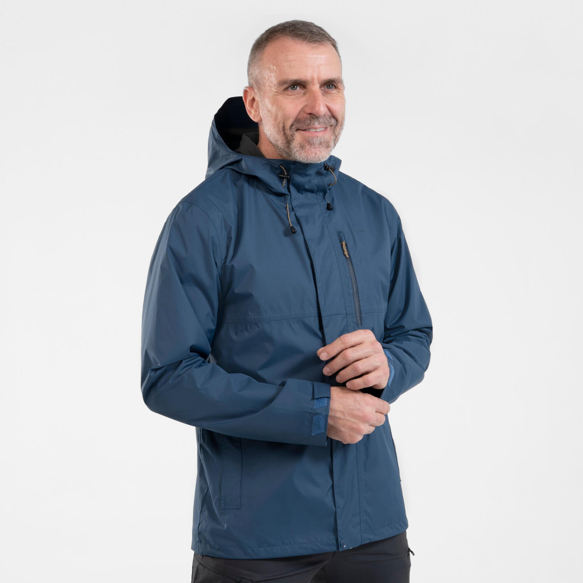 Quechua Men's NH500 Imper Waterproof Rain Jacket - Image 32