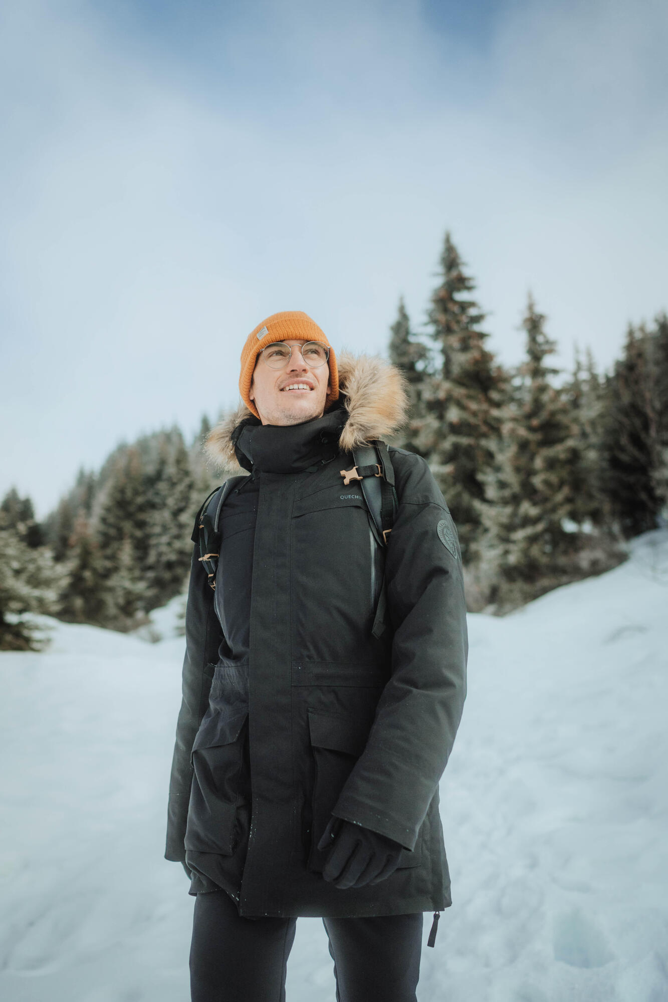 Quechua Men's Winter Waterproof Hiking Parka - SH900 -4??F - Image 12