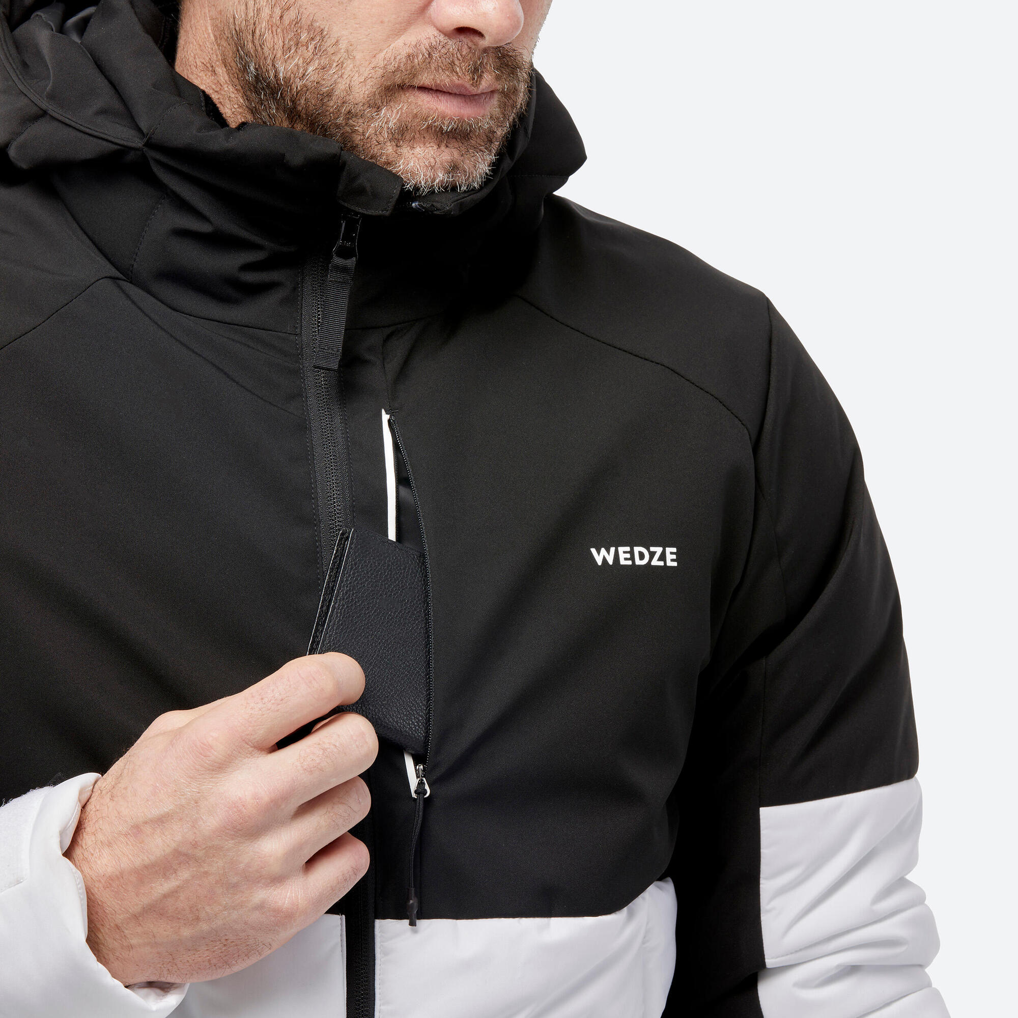Wedze Men's 100 Mid-Length Warm Ski Jacket - Image 18