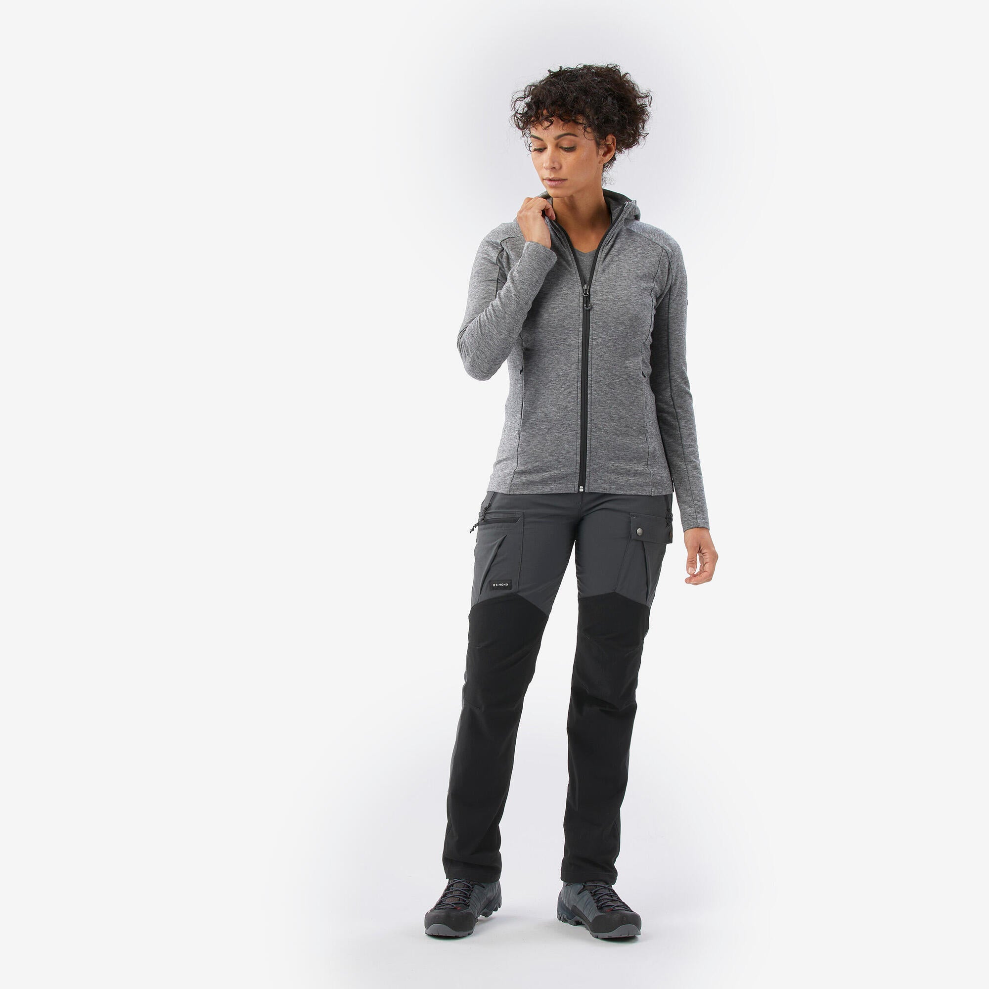 Simond Women's Merino and Lyocell Hooded Jacket Merino Fresh - Image 2