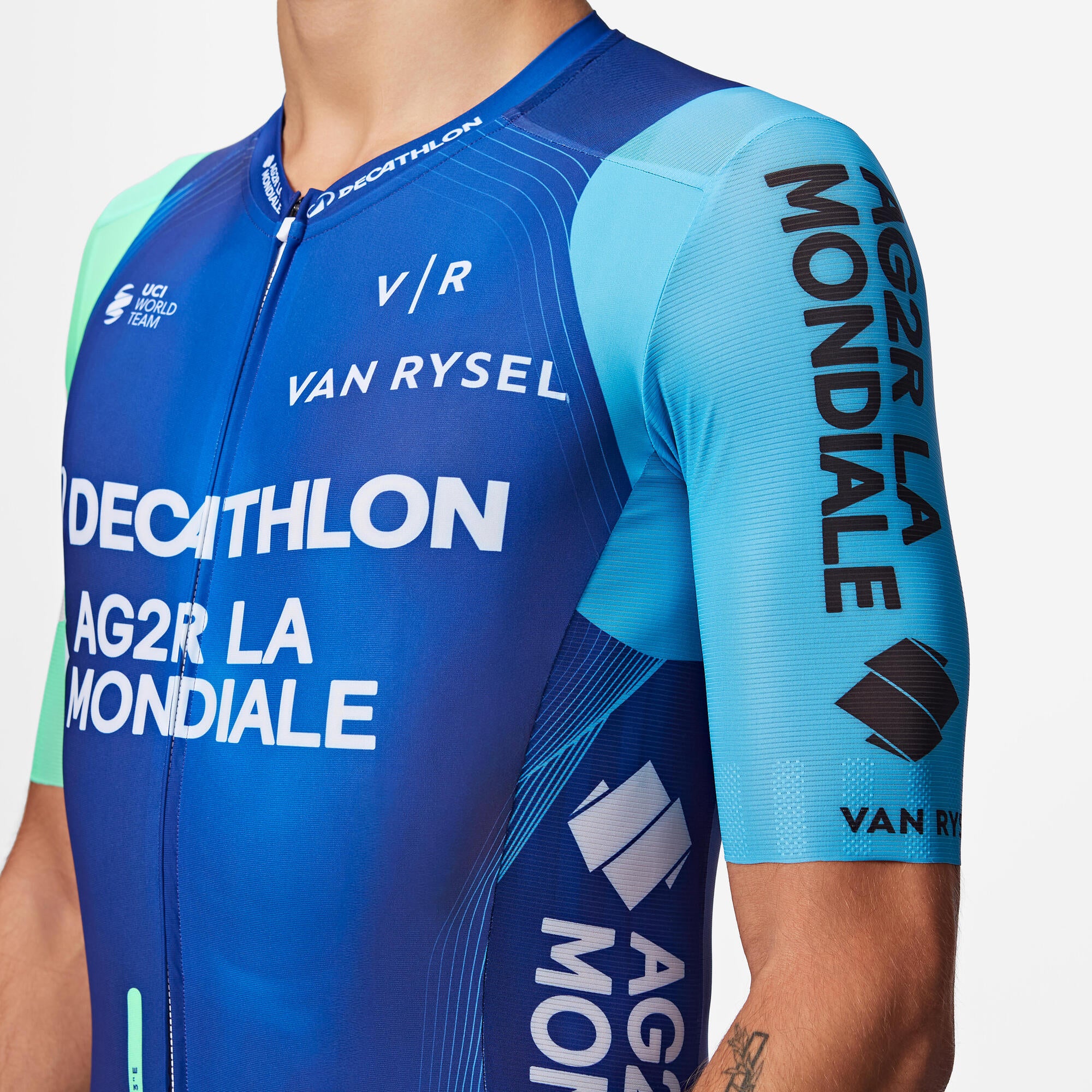 Van Rysel Road Cycling Replica Jersey - AG2R La Mondiale Team - Image 7